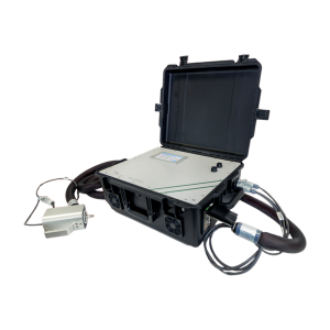 ETG 6900 P portable TDL laser gas analyzer in rugged case with heated line and probe