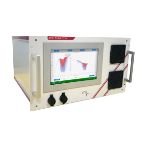 ETG 9500 FTIR 19" rack-mount multi-gas FTIR analyzer with 10.1-inch touch screen